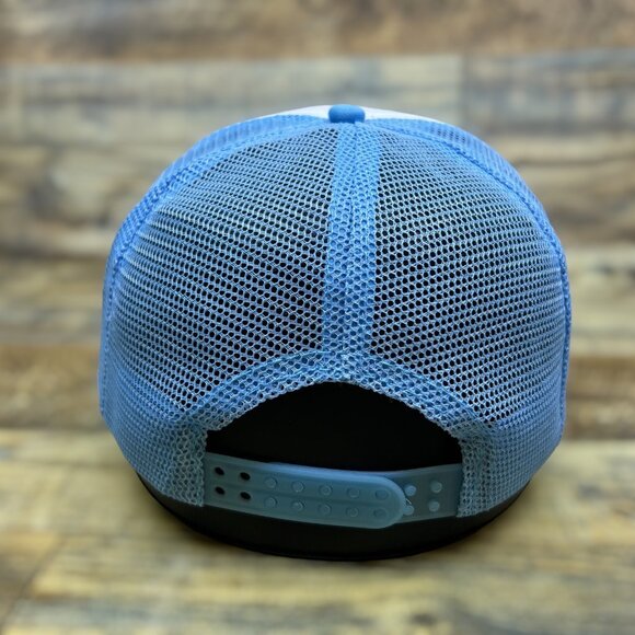 Care Bears Unisex Trucker Hat Baby Blue Snapback 80s Cartoon Throwback Cap - Picture 5 of 5